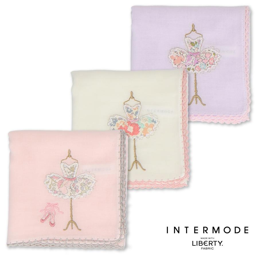 ガーゼハンカチ バレリーナ リバティプリント Liberty リバティ