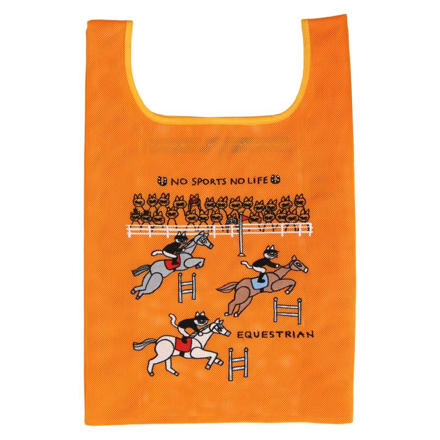 NO SPORTS LIFE メッシュショルダーバッグ 2WAY 馬術 スポーツ バッグ