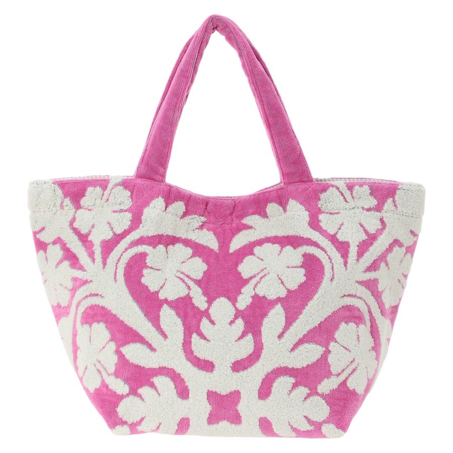 キャシーマム 舟形ビッグトートバッグ ハワイアンキルト柄 トート