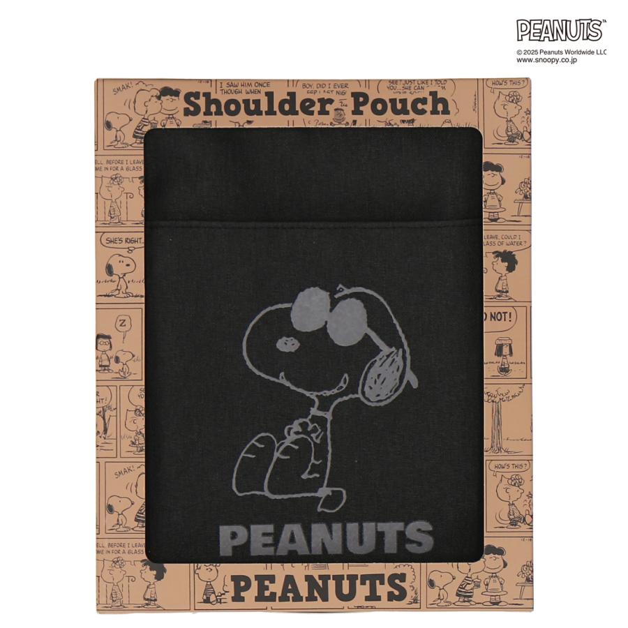 PEANUTS 【パッケージ入り】縦型ショルダーポーチ スヌーピー