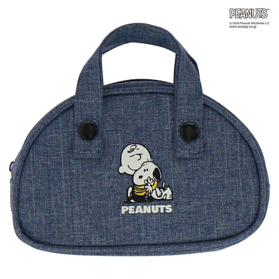 PEANUTS 【パッケージ入り】ミニポーチ スヌーピー ボストンバッグ型