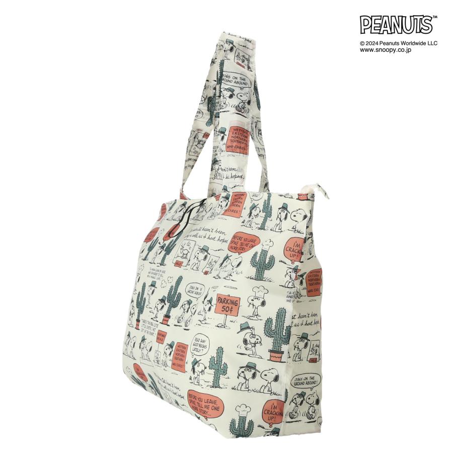 バッグ PEANUTS LOGOS バスケット エコバッグ かわいい SNOOPY PEANUTS 75years