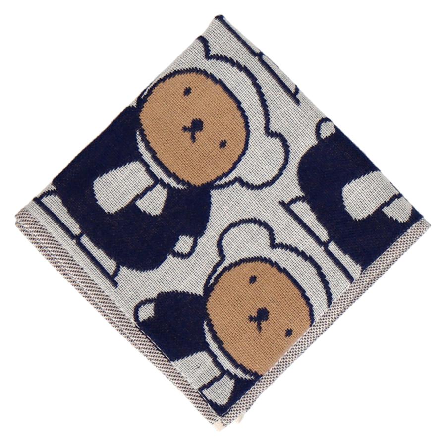 Miffy 3重ガーゼハンカチ ボリス ハンカチ タオル 冬 ホリデー