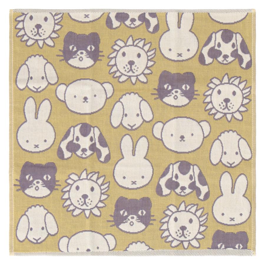 Miffy（ミッフィー） 3重ガーゼハンカチ ガーゼハンカチ タオル