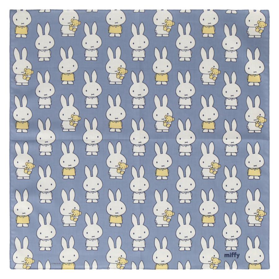 Miffy（ミッフィー） プリントハンカチ W53×H53 miffy ハンカチ タオル