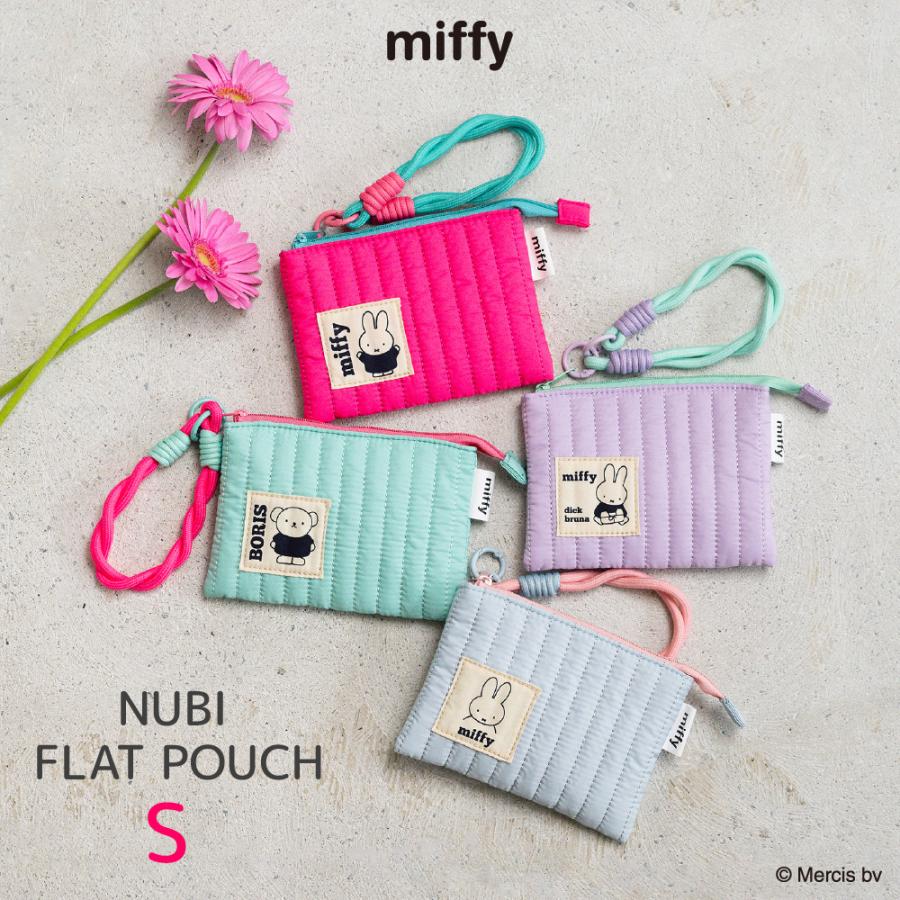 Miffy（ミッフィー） 【パッケージ入り】ヌビフラットポーチ（S