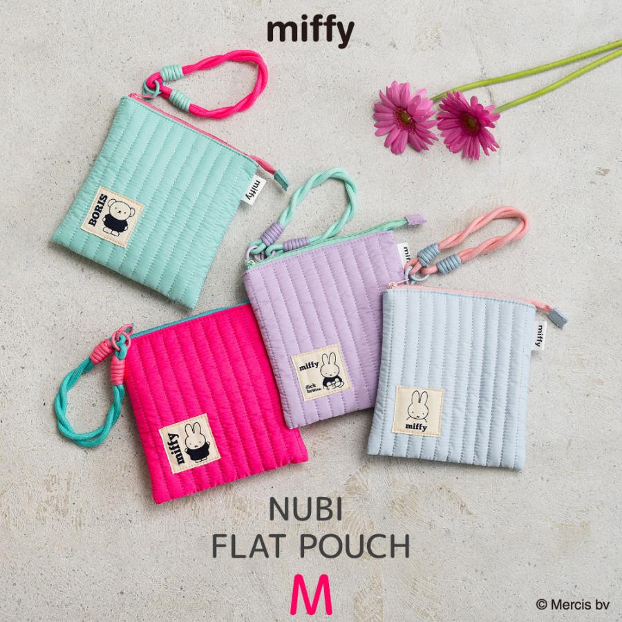 Miffy（ミッフィー） 【パッケージ入り】ヌビフラットポーチ（M