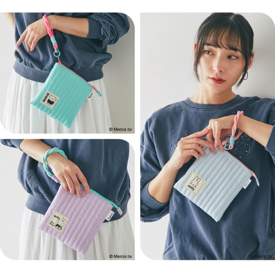 Miffy（ミッフィー） 【パッケージ入り】ヌビフラットポーチ（M