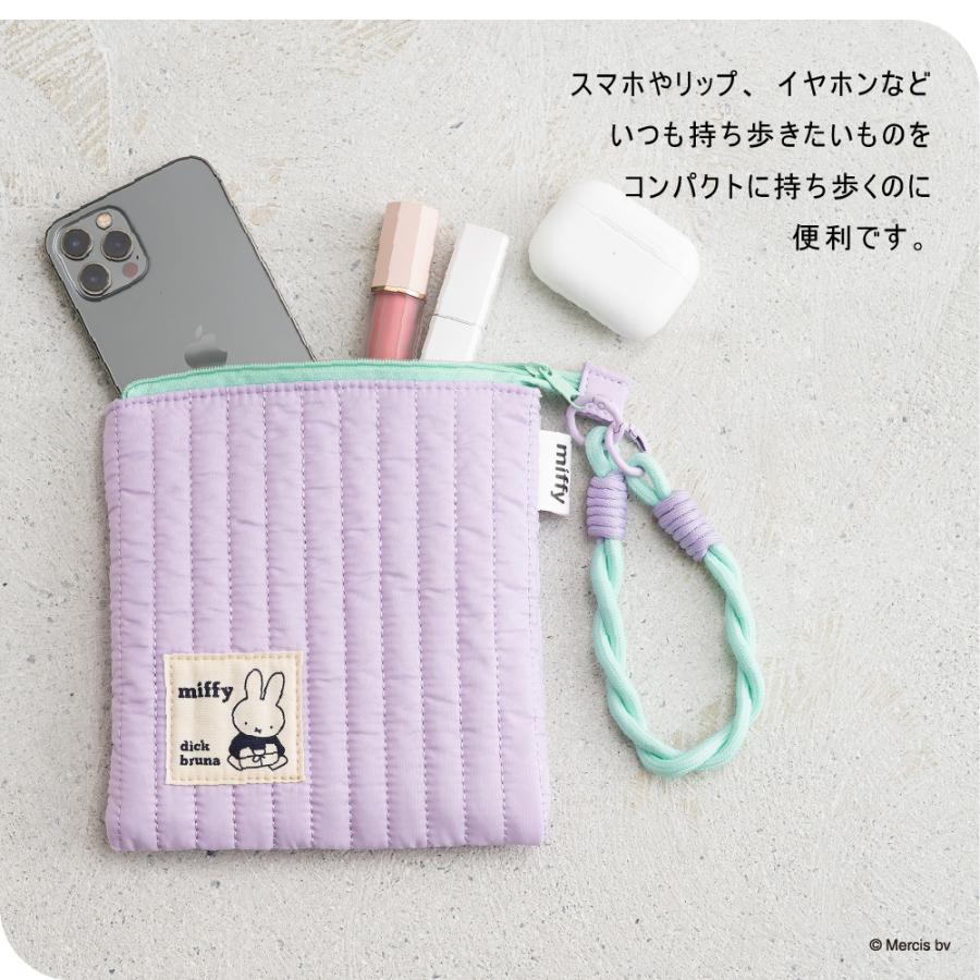 Miffy（ミッフィー） 【パッケージ入り】ヌビフラットポーチ（M