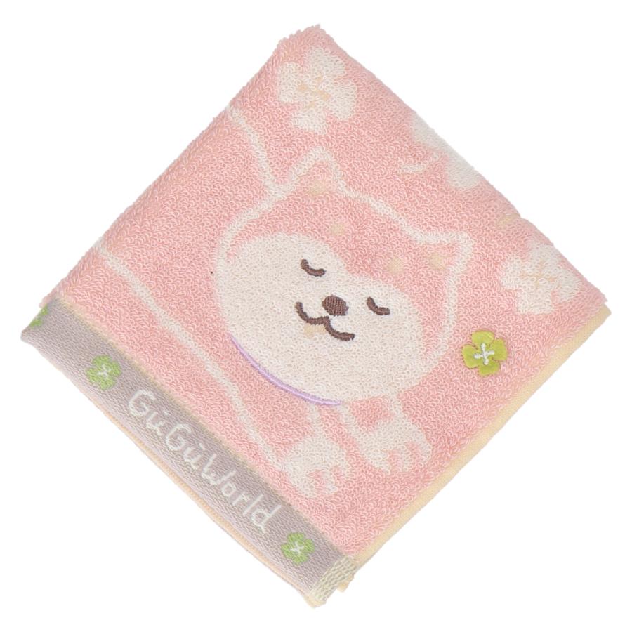 モグモグ　ハンカチ　柴犬柄 intermode-kawabe_36701805a