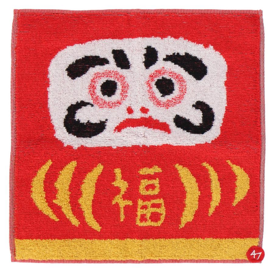 タオルハンカチ ギフト 47 Japan Rediscovery 群馬 だるま : intermode