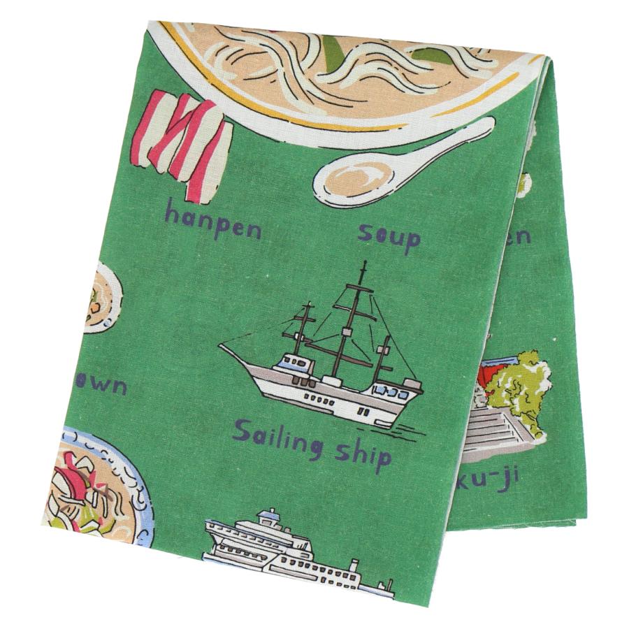 47 Japan Rediscovery 手ぬぐい 長崎 ちゃんぽん 47ジャパン てぬぐい