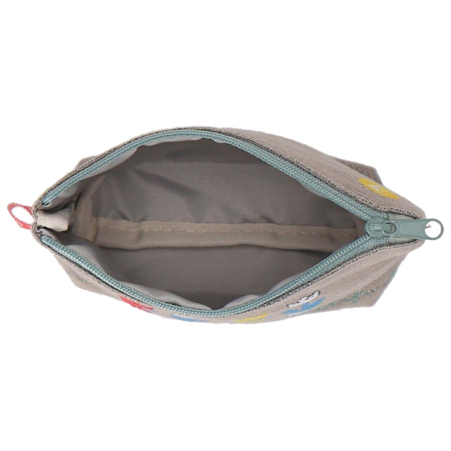 じゅんじゅん ポーチ MOONSHINE LEATHER COMPANY / 6-inch Zippered Pouch - Navy