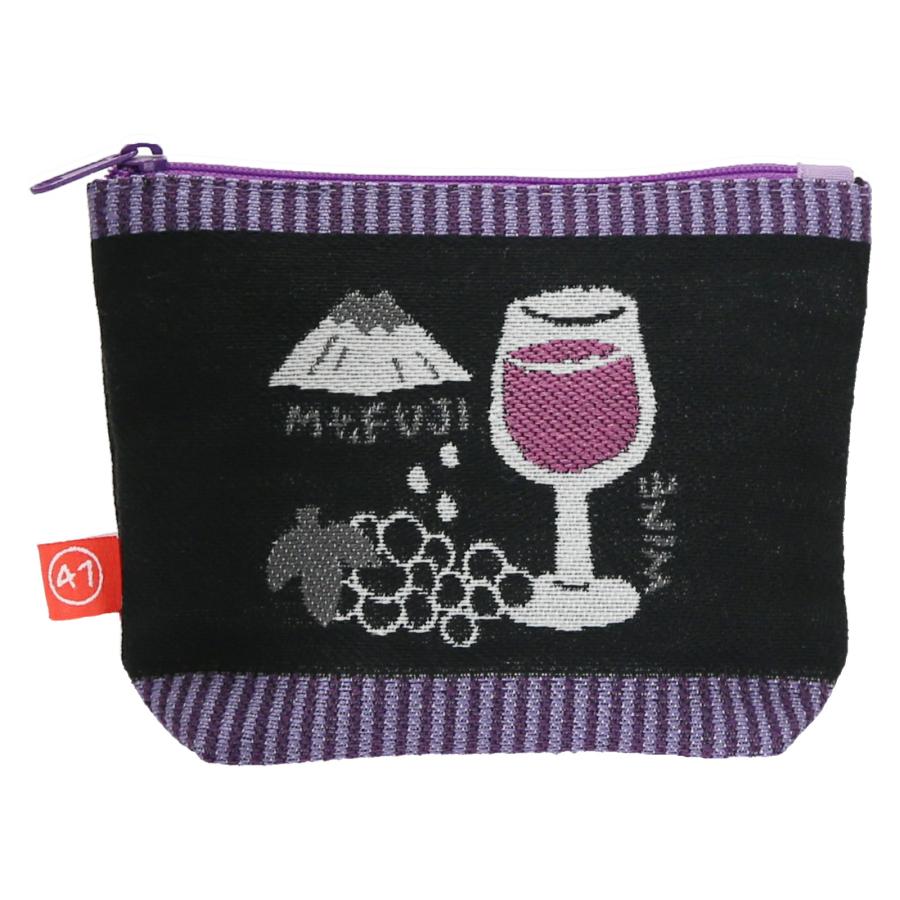 47 Japan Rediscovery ポーチ 山梨 富士五湖の恵みの水とワイン 47