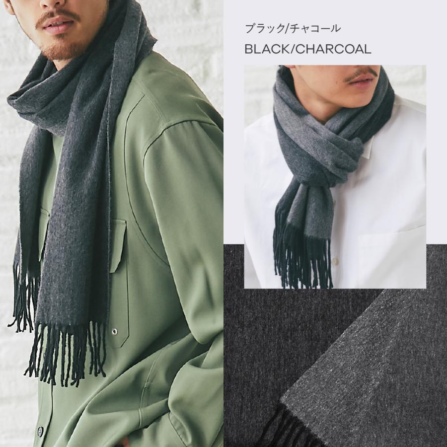 美品✨高級　エトロカシミヤ100シルク100総柄マフラー ストール リバーシブル IMC カシミヤ 100% マフラー 大判 メンズ リバーシブル 無地 大きめ