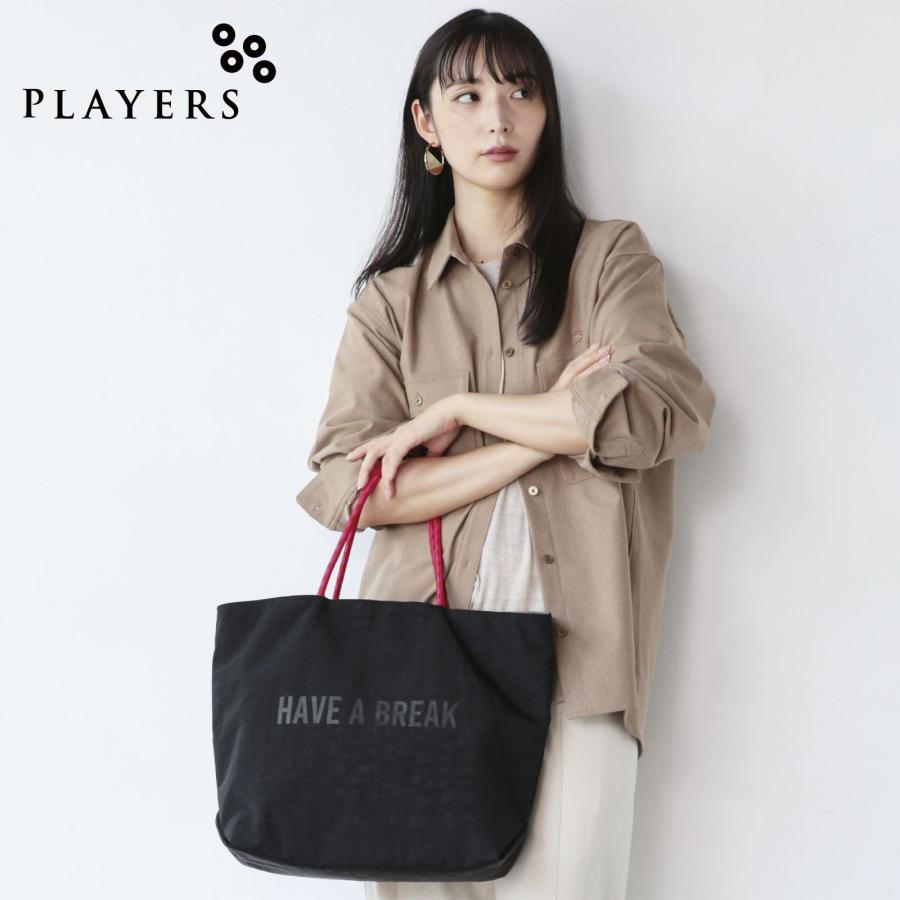 プレイヤーズ SALE エアメッシュリバーシブルトート M ブラック
