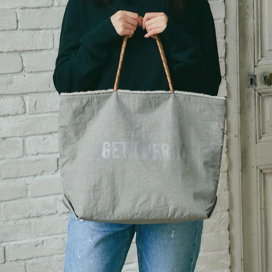 プレイヤーズ ボアリバーシブルトートM グレージュ PLAYERS