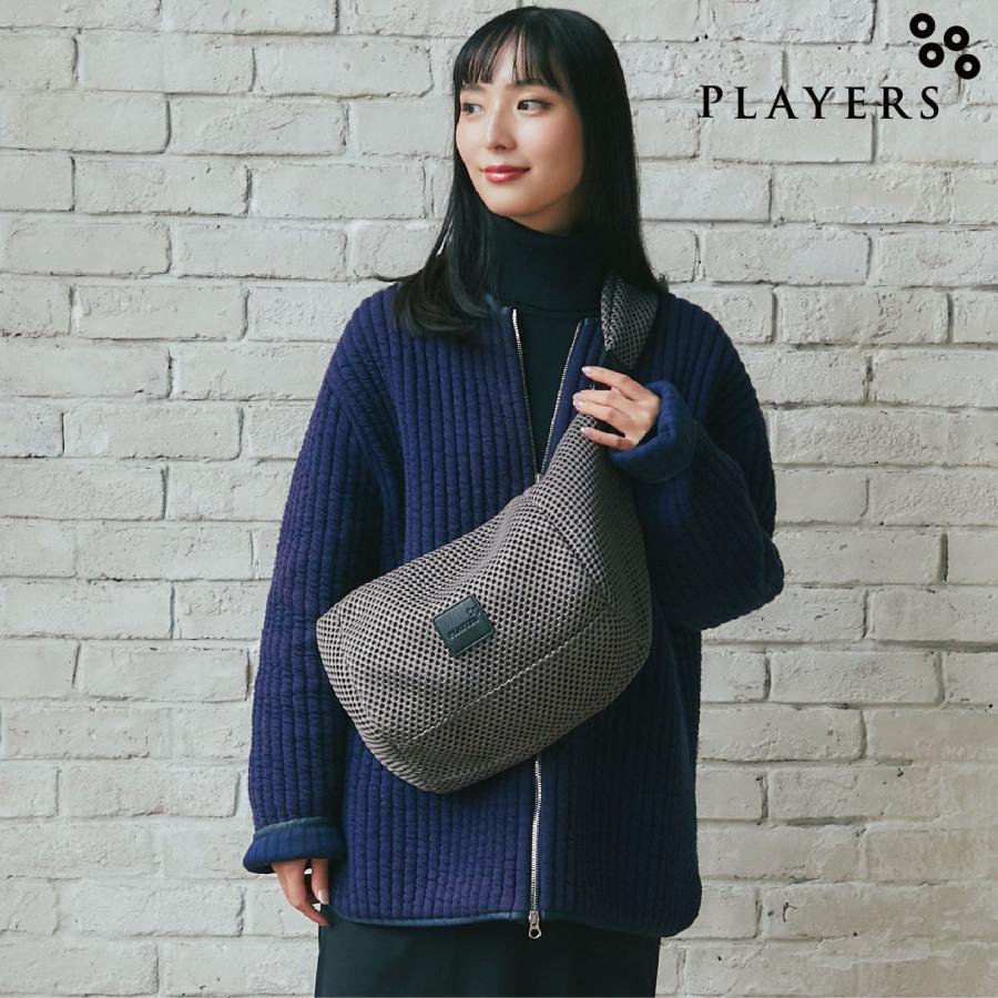 プレイヤーズ ボディバッグ モカ PLAYERS エアメッシュボディバッグ