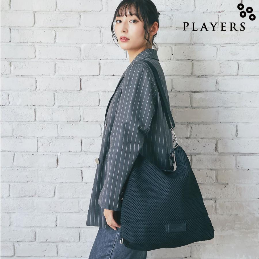 プレイヤーズ エアメッシュ3WAYリュック ブラック PLAYERS バッグ