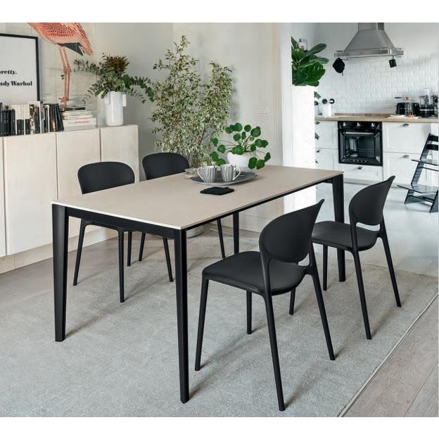●コヌビア アーティック 伸長式ダイニングテーブル 天板メラミン calligaris connubia ARTIC artic CB4855-R110Aの画像