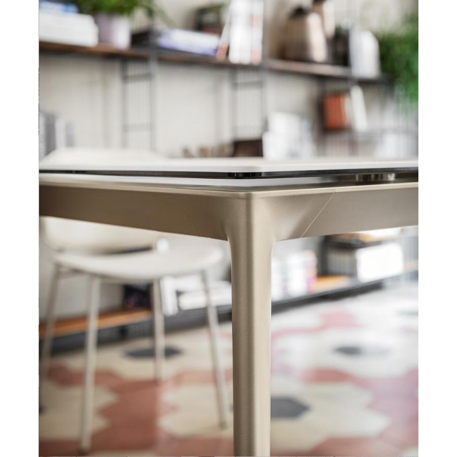 Chunamama セット販売 カリガリス セラミック天板 calligaris（カリガリス） TOKYO トーキョー セラミック天板 幅160cm