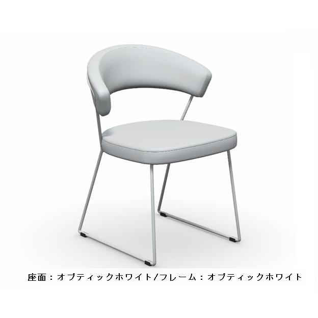 カリガリス コヌビア ニューヨーク チェア 座面ソフトレザー 2脚セット calligaris connubia NEW YORK CB1022｜internamoderno｜05