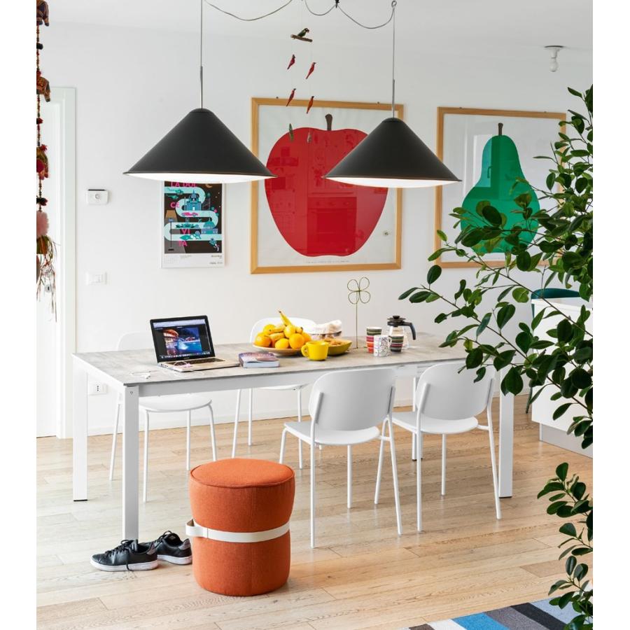 ●コヌビア エミネンス 伸長式ダイニングテーブル 天板メラミン calligaris connubia EMINENCE eminence CB4724-R130Aの画像