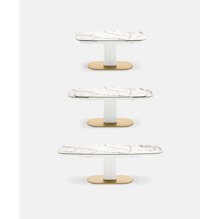 calligaris カリガリス カメオ 伸長式ダイニングテーブル 天板