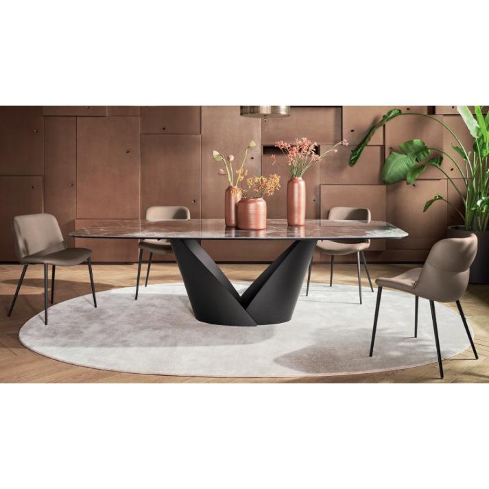 ●カリガリス カラ ダイニングテーブル 天板セラミック calligaris CALLA calla CS4159-FB250