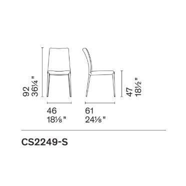 ●カリガリス フェイ ダイニングチェア 1脚 calligaris FAY fay CS2249-S | calligaris | 05