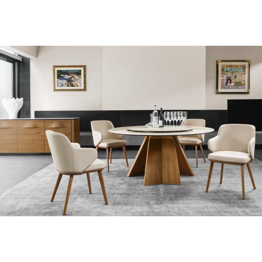 calligaris カリガリス イカロ ダイニングテーブル 丸型 天板