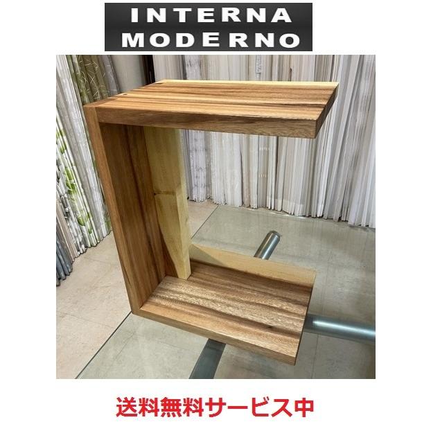 モンキーポッド製 無垢材 おしゃれな サイドテーブル 国内製造 ｍade in wakayama city