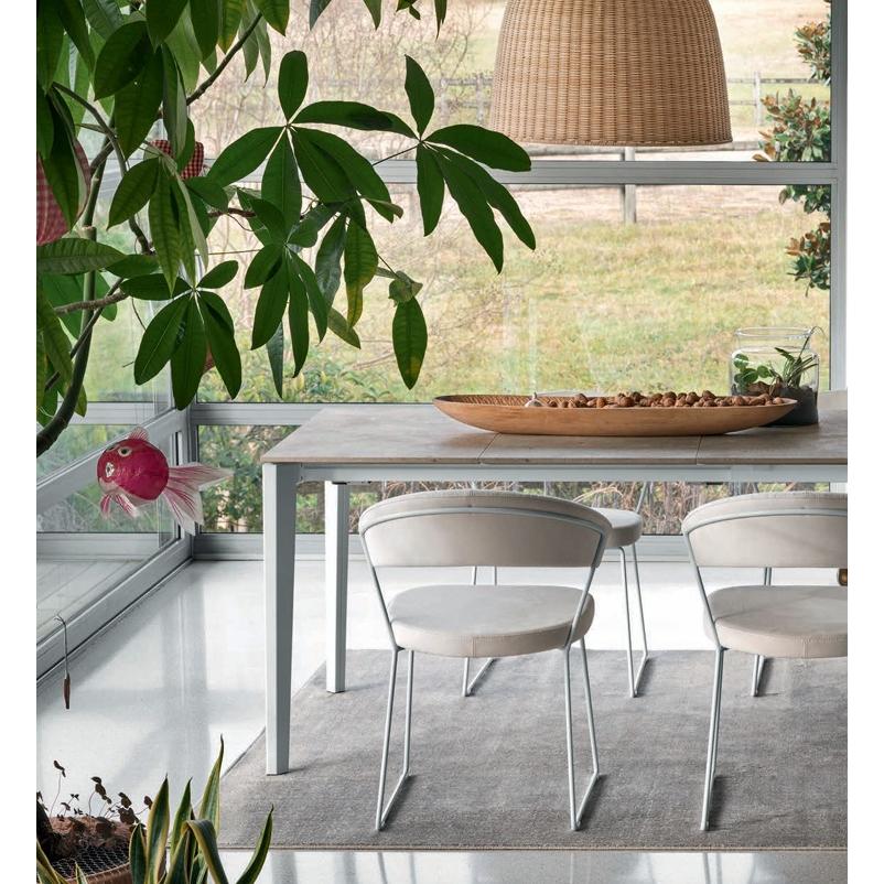 ●コヌビア ペンタゴン 伸長式ダイニングテーブル 天板メラミン calligaris connubia PENTAGON pentagon CB4797-R130Aの画像