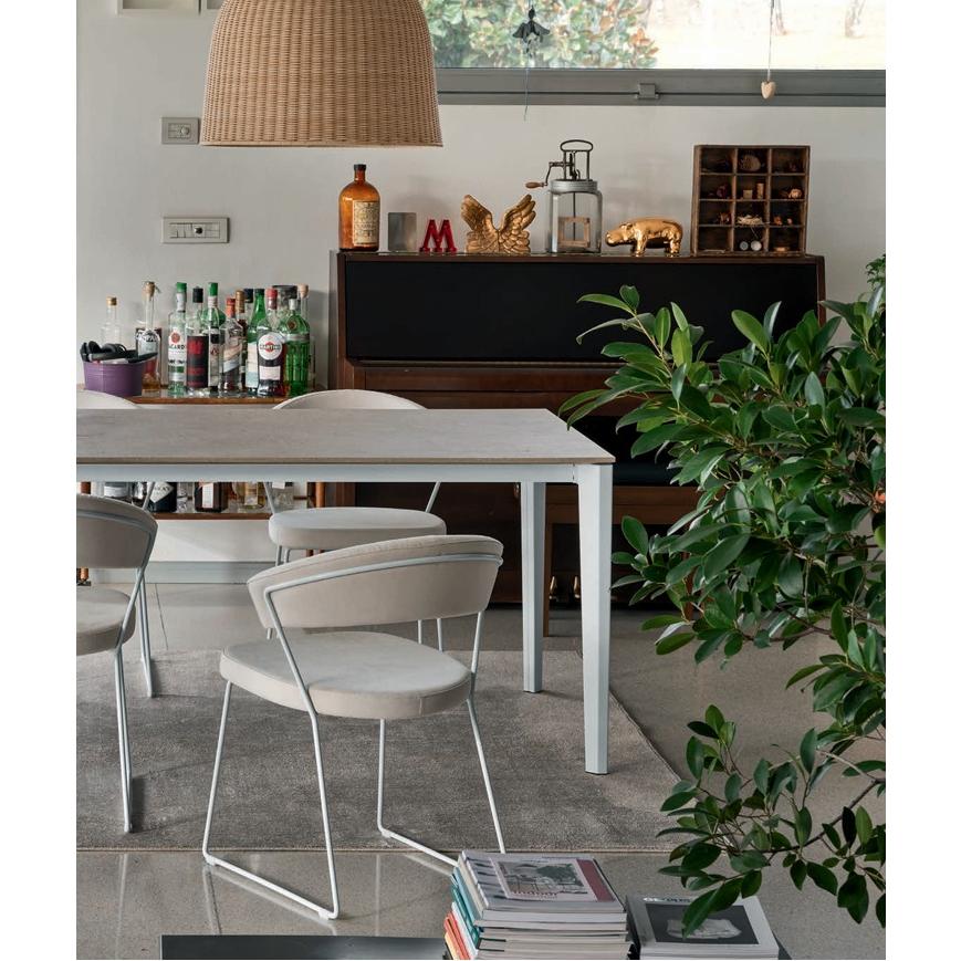 ●コヌビア ペンタゴン 伸長式ダイニングテーブル 天板メラミン calligaris connubia PENTAGON pentagon CB4797-R130Aの画像