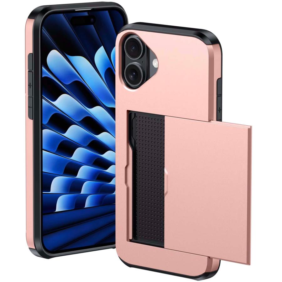 カード収納 iPhone18 Pro iPhone17 ケース iPhone16 ケース iPhone15 iPhone14 ケース iPhone13 iPhoneケース カード入れ 耐衝撃 スマホケース |  | 06