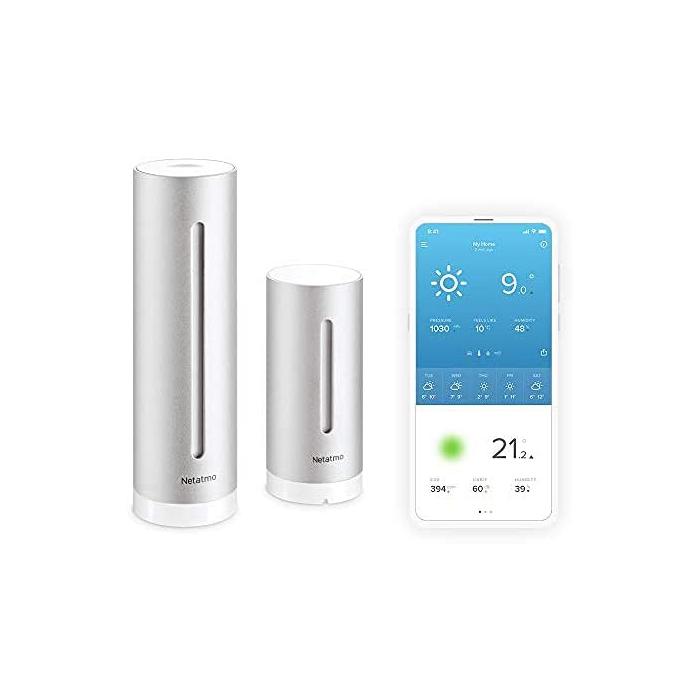 NETATMO ネタトモ ウェザーステーション スマホ対応 温度・湿度・気圧・二酸化炭素・騒音を測定 |  | 01