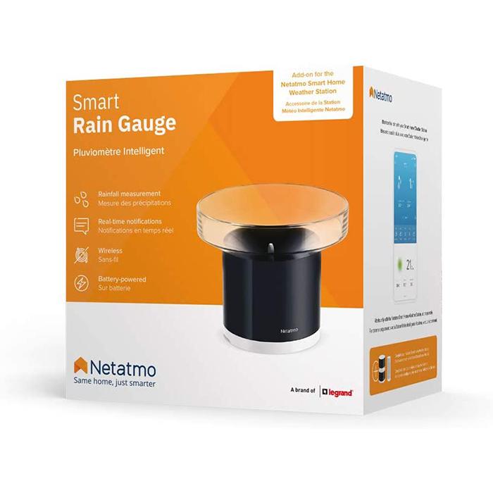 Netatmo ウェザーステーション用 Rain Gauge 追加雨量計モジュール |  | 01