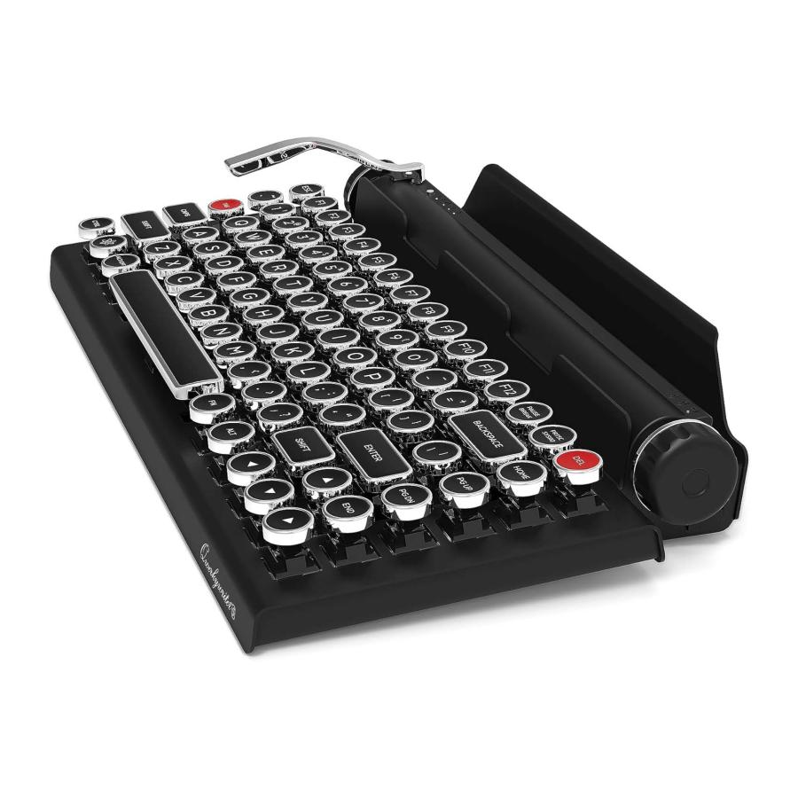 Qwerkytoys Qwerkywriter タブレットスタンド ワイヤレス Qwerkytoys Qwerkywriter タブレットスタンド ワイヤレス