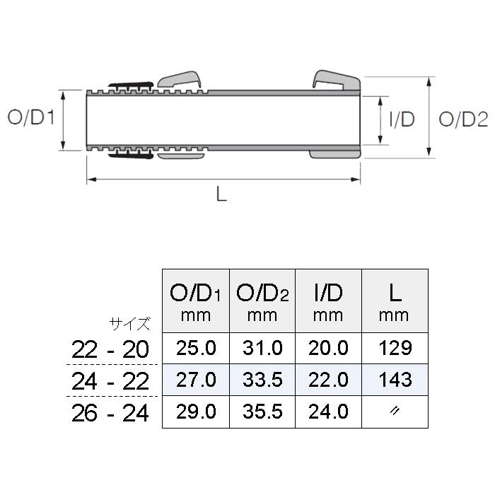 Fuji DPSH22-20CC パイプシート サイズ22-20 内径20.0mm DPSH ボート