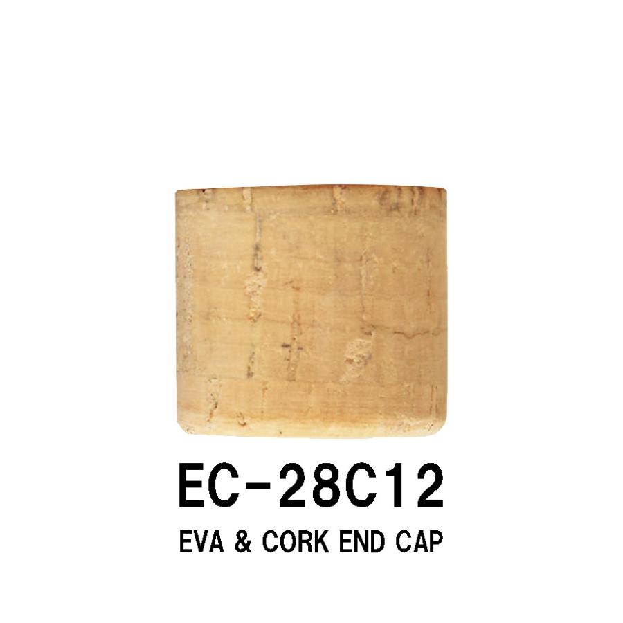 EC-28C12 コルクエンドキャップ 外径28.0mm 内径12.0mm 長さ25.0