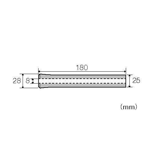 C-TGP R180-25 リアグリップ用 コルクグリップ DPS16 DPS17 DPS18対応