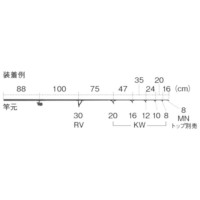 Fuji(釣り) T-RVSG306 トーナメントセット ガイドセット Fuji(釣り) T-RVSG306 トーナメントセット ガイドセット