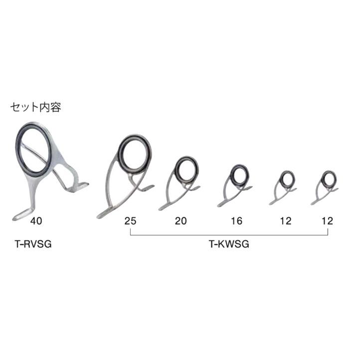 Fuji(釣り) T-RVSG406 オフショアキャスティングセット ガイド Fuji(釣り) T-RVSG406 オフショアキャスティングセット ガイド