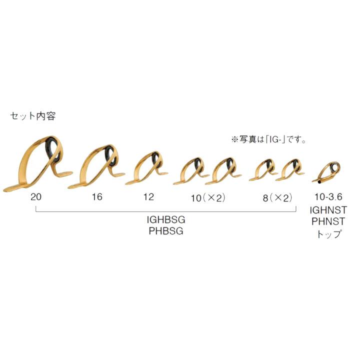 Fuji(釣り) IGHBSG2081 中大物(ゴールド)セット ガイドセット Fuji(釣り) IGHBSG2081 中大物(ゴールド)セット ガイドセット