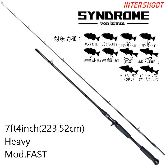 SyndromeVonBraun シンドロームフォンブラウン B74H ベイトロッド