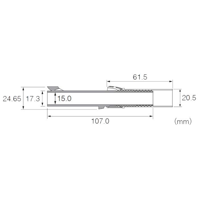 Fuji IPSKN16CC パイプシート 内径15.0mm IPSKN スピニング用シート