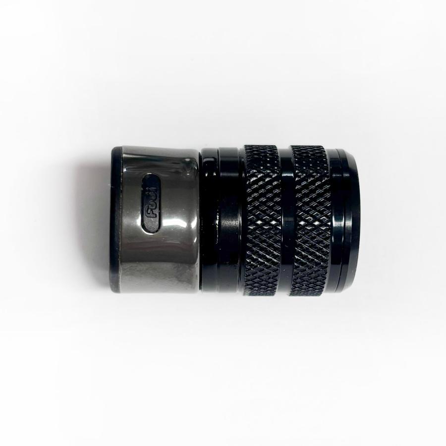 フジ Fuji 16サイズ 4軸カーボンリールシート一式 カーボンアーバー