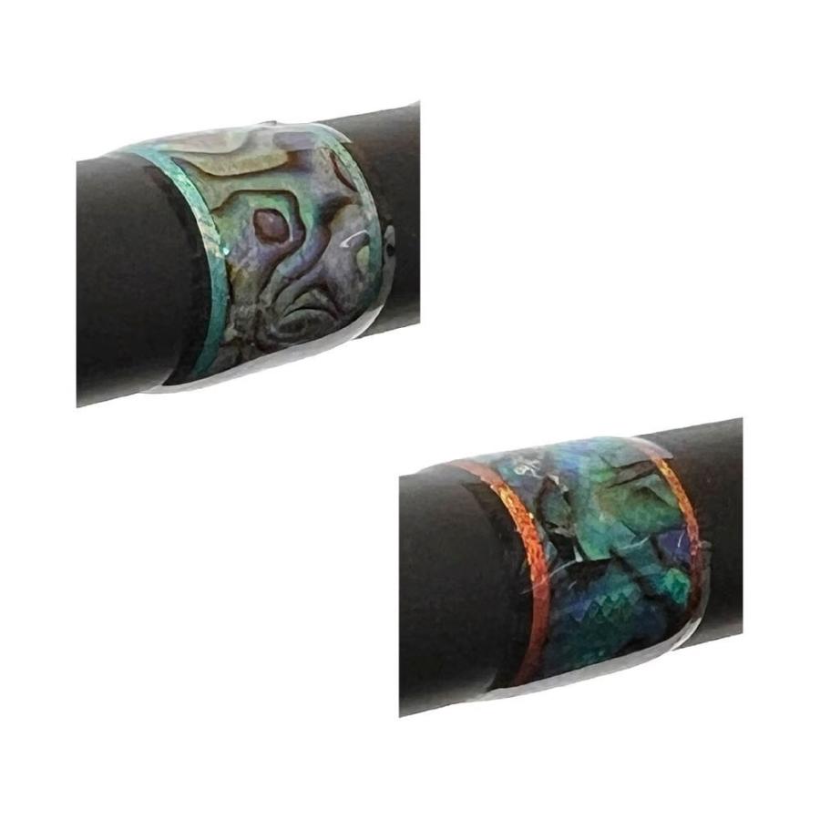 アバロンシート 1枚入 40mm×70mm ナチュラル ブラック ABALONESHEET