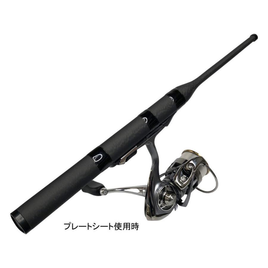 MCG40MT-09TRG トライアングルカーボンモノコックグリップ 全長400ｍｍ 内径20.0ｍｍ 外径20.0ｍｍ ノンスリップマットカラー ジャストエース ロッドパーツ｜intershootjapan｜06