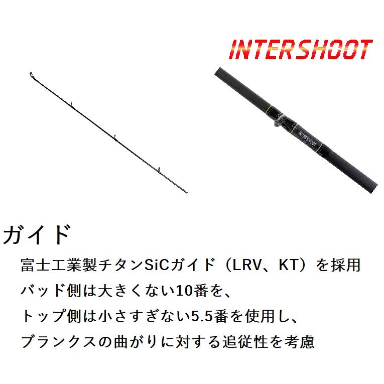BASILISK(バジリスク) バスロッド LAR-6100MXF-ti ベイトロッド